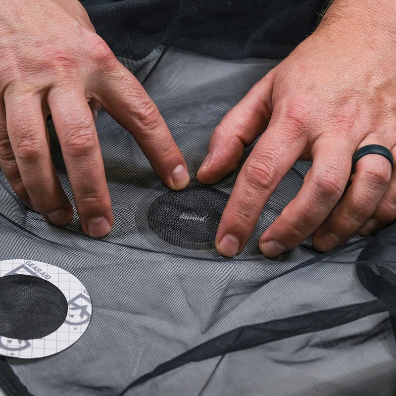 GEAR AID Tenacious Tape Mesh Patches for Repairing Holes in Tents  Bug Screens  Mosquito Netting  No-See-ums and More  3  Rounds - Image 5